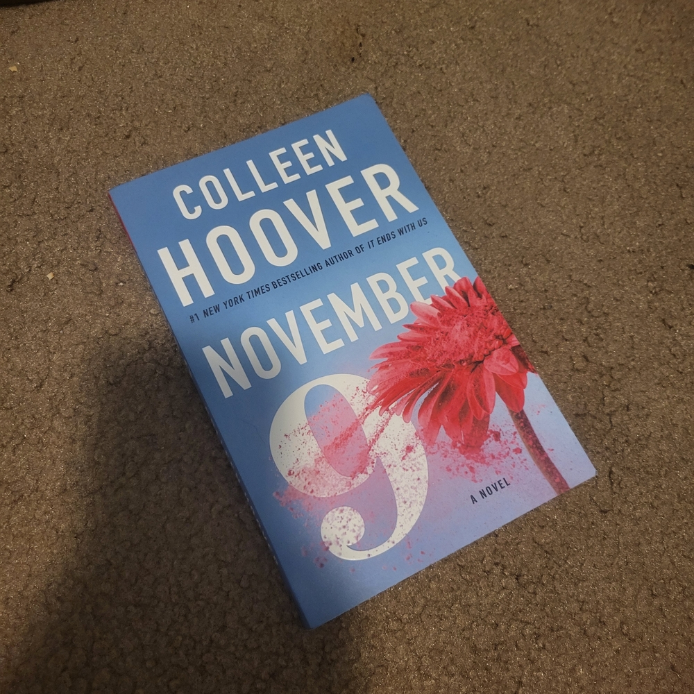 Blue and Pink 'November 9' Book by Colleen Hoover